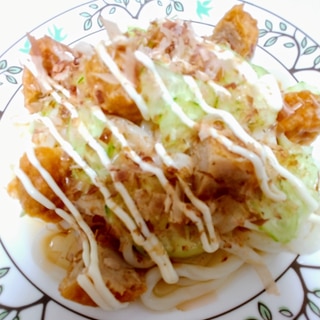 きゅうりがおいしい　簡単サラダうどん♪